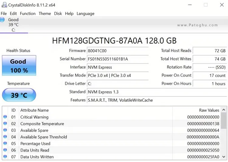 15 ابزار تشخیص سلامت ویندوز و حل مشکلات سیستم 7 CrystalDiskInfo سلامت ویندوز